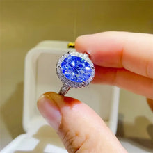 5 Carat Moissanite 925 Sterling Silver Ring Rings