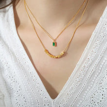 18K Gold-Plated Double-Layered Necklace Necklaces