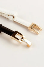 PU Skinny Belt Belts