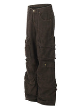 Men's Camouflage Cargo Wide Leg Pants