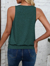 Solid V-Neck Tank