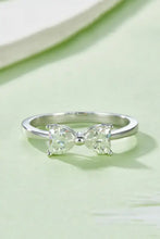 1 Carat Moissanite 925 Sterling Silver Bow Ring Rings