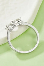 1 Carat Moissanite 925 Sterling Silver Bow Ring Rings