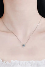 1 Carat Moissanite 925 Sterling Silver Chain Necklace Necklaces
