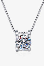 1 Carat Moissanite 925 Sterling Silver Chain Necklace Necklaces