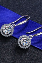 1 Carat Moissanite 925 Sterling Silver Drop Earrings Earrings