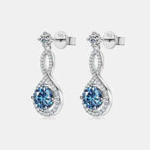 1 Carat Moissanite 925 Sterling Silver Earrings Earrings