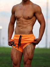 Men's Plus Size Drawstring Active Shorts