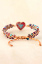 Handmade Heart Shape Natural Stone Bracelet Necklaces