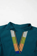 Loose Fit Puff Sleeve Mini Dress Woman Casual Dress