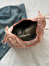 Bubble Texture Ruched Strap Quilted Shoulder Bag Shoulder Bags