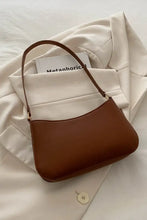 Bow Trim PU Leather Shoulder Bag Shoulder Bags