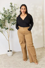 Culture Code Full Size Ribbed Surplice Cold Shoulder Top Woman Blouses