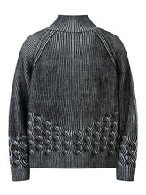 Men's Ribbed Zip-Up Cardigan