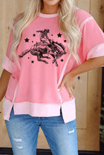 Rodeo Graphic Casual Loose Fit T-Shirt