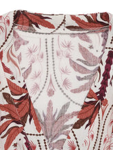 Printed V-Neck Sleeveless Midi Dress Casual Dresses