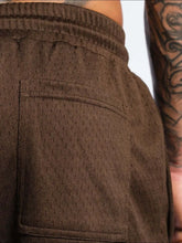 Men's Plus Size Drawstring Breathable Active Shorts