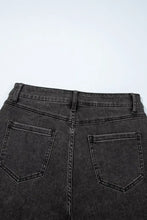 Raw Hem High Waist Denim Shorts Denim Shorts