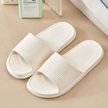 Open Toe Flats Slippers White Woman Slippers