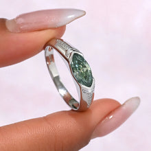 1 Carat Moissanite 925 Sterling Silver Ring