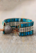 Handmade Triple Layer Natural Stone Bracelet Necklaces