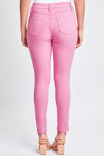Pink ymi jeanswear full size hyperstretch mid-rise skinny pants with a sleek form-fitting design and high waist