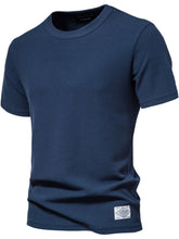 Men's Waffle-Knit Short Sleeve T-Shirt
