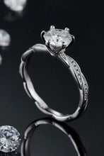 1 Carat Moissanite 925 Sterling Silver Ring Rings