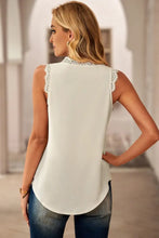Eyelash Lace V-Neck Tank Top Tanks & Camis