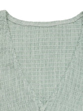 V-Neck Ruffled Cap Sleeve Dress Casual Dresses