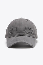Distressed Adjustable Baseball Cap Hats