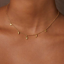 Titanium Steel Pendant Necklace Gold One Size