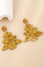 Christmas Tree Acrylic Earrings Earrings