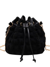 Bubble Textured Bucket Bag Shoulder Bags