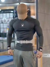 Men's Plus Size Round Neck Long Sleeve T-Shirt Black