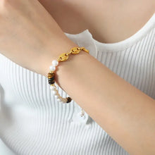 18K Gold-Plated Titanium Steel Bracelet Bracelets