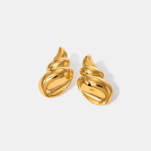 18K Gold-Plated Conch Earrings Earrings