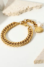 18K Gold-Plated Curb Chain Bracelet Necklaces