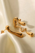 18K Gold Plated Geometric Mismatched Earrings Earrings