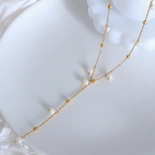 18K Gold-Plated Pearl Drop Necklace Necklaces