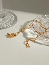 18K Gold-Plated Stainless Steel Chain Bracelet Bracelets