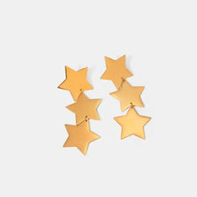 18K Gold-Plated Stainless Steel Star Earrings Earrings