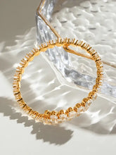 Stainless Steel Inlaid Zircon Bracelet Bracelets