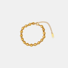18K Gold-Plated Titanium Steel Bracelet Gold One Size Bracelets