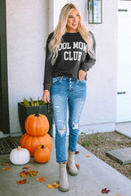 COOL MOM CLUB Round Neck Short Sleeve Sweatshirt Woman Sweatshirts