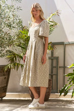 Jade By Jane Full Size Leopard Print Bell Sleeve Midi Dress Plus Size Woman Casual Dress