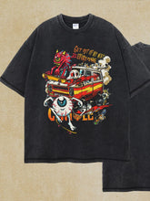 Men's Round Neck Half Sleeve Graphic T-Shirt