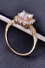 1 Carat Moissanite Twisted Ring Rings