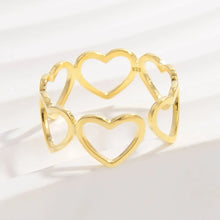 925 Sterling Silver Heart Ring Rings