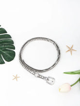 Rhinestone Metal Belt Belts